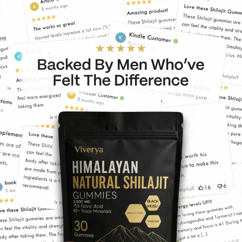 Natural Shilajit Gummies